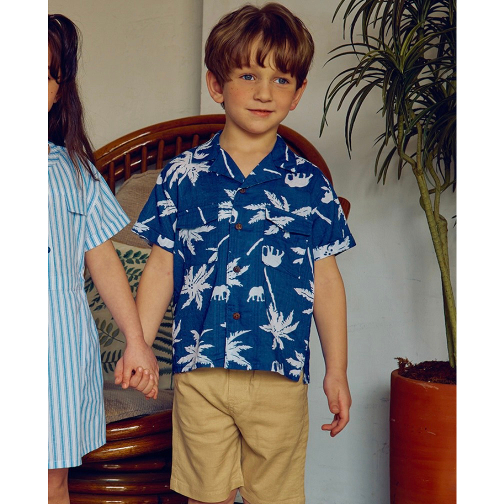 Áo sơ mi bé trai chất đũi hãng totoheros xuất hàn lỗi rất nhẹ