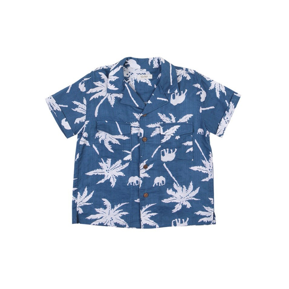 Áo sơ mi bé trai chất đũi hãng totoheros xuất hàn lỗi rất nhẹ