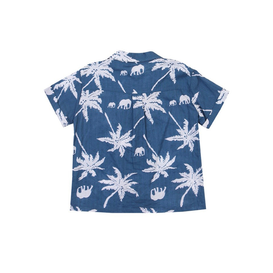 Áo sơ mi bé trai chất đũi hãng totoheros xuất hàn lỗi rất nhẹ