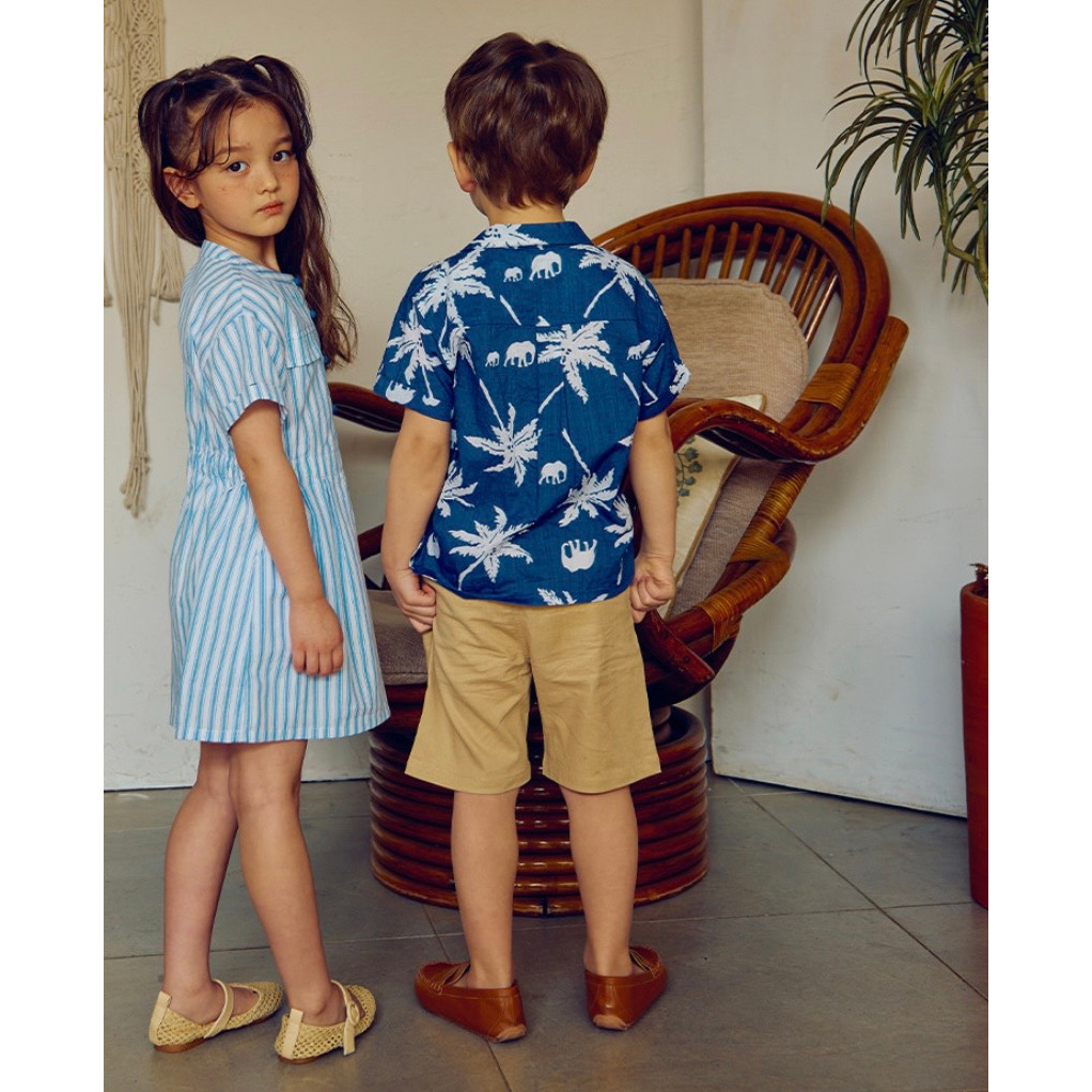 Áo sơ mi bé trai chất đũi hãng totoheros xuất hàn lỗi rất nhẹ