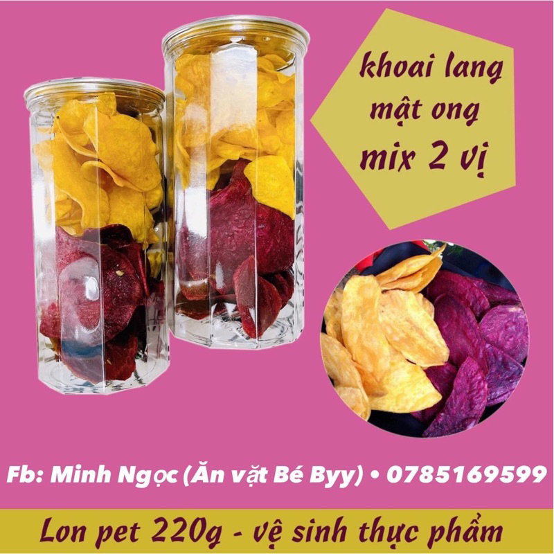 KHOAI LANG MẬT ONG MIX 210G
