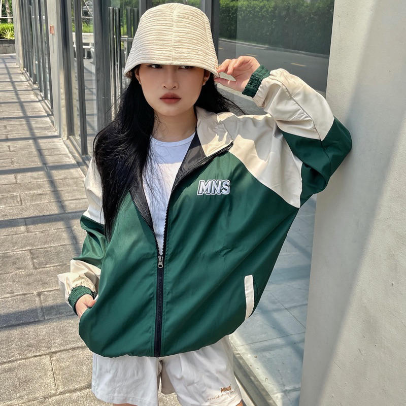Áo Khoác Gió MNS Jacket, Áo Khoác Dù Nam Nữ 2 Lớp Hình Thêu | BigBuy360 - bigbuy360.vn