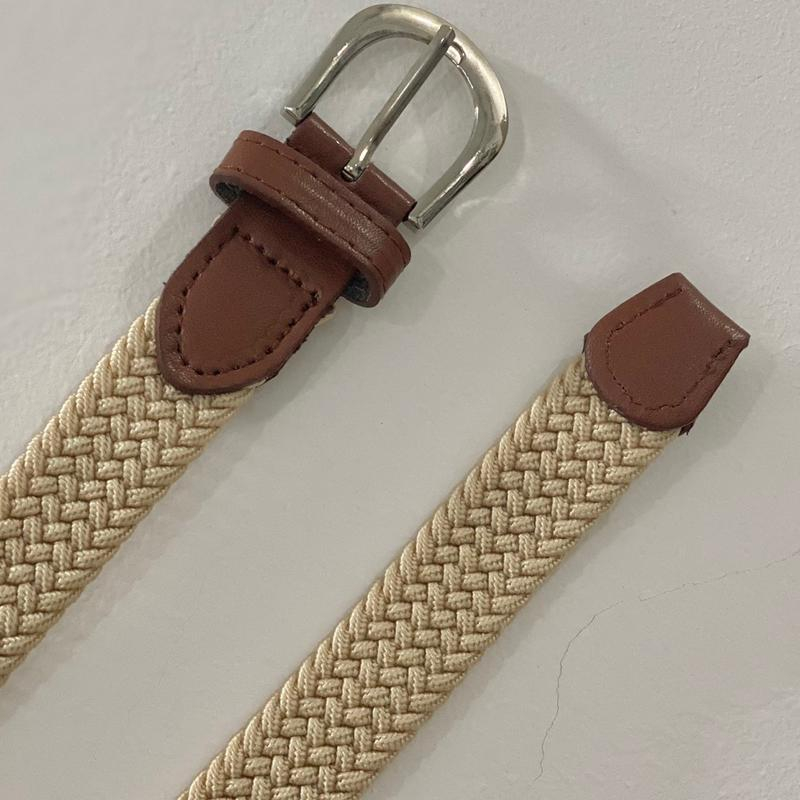 Thắt Lưng Bện Co Giãn Bản 2.5 Cm BBrand