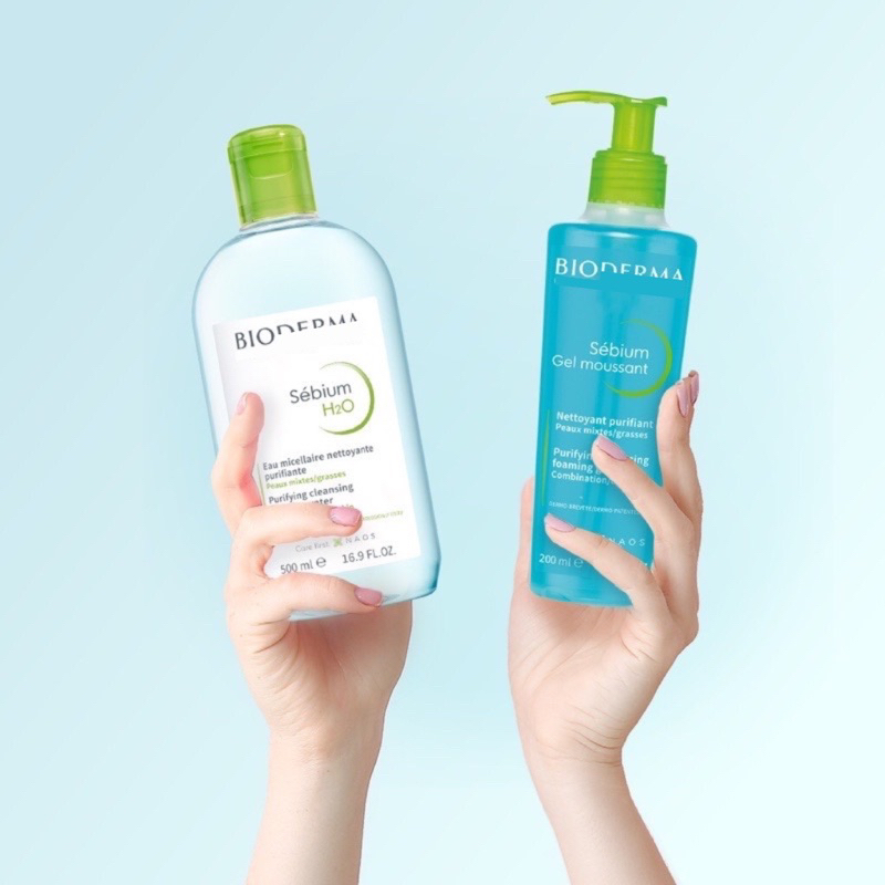 Sữa rửa mặt Bio Sebium Purifying Cleansing Foaming Gel 200ml