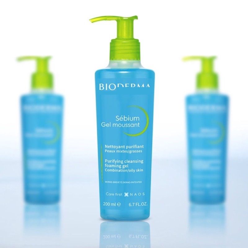 Sữa rửa mặt Bio Sebium Purifying Cleansing Foaming Gel 200ml