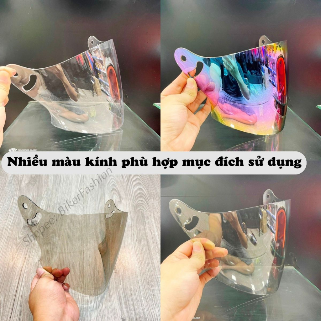 Kính Napoli 039, Kinh thay thế cho nón bảo hiểm Napoli 039 CHÍNH HÃNG