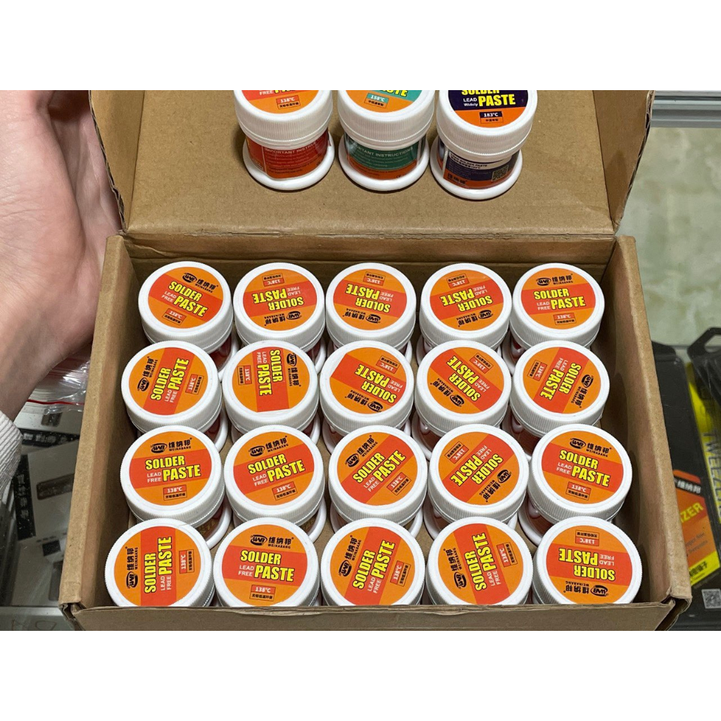 Thiếc SOLDER PASTE Chính hãng 138 Độ , 158 Độ , 183 Độ