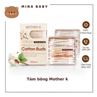 Tăm bông hồ lô mother-k hàn quốc 100 que