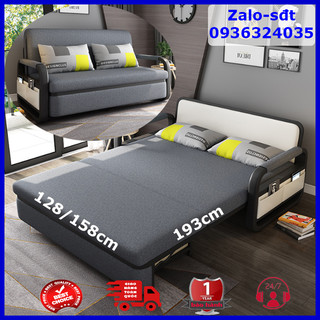 Giường sofa thông minh gấp gọn thành ghế sofa cao cấp, có hộc để đồ 1m6 X 1m9