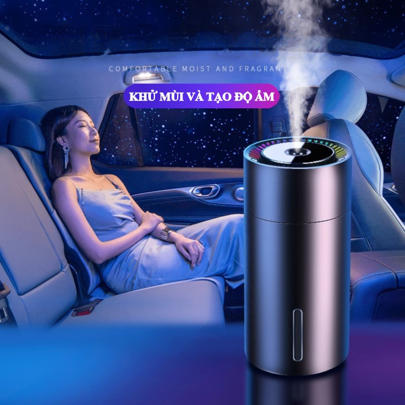 Máy khuếch tán tinh dầu ô tô kim loại AHACAR tinh dầu nước hoa ô tô Máy phun sương tạo độ ẩm ô tô Phụ kiện ô tô