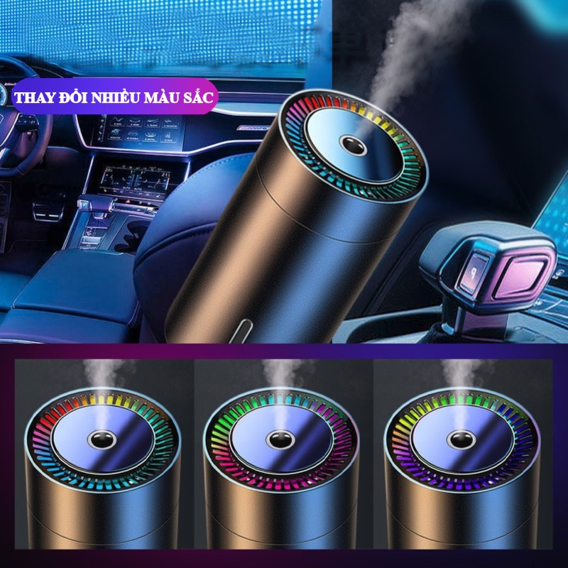 Máy khuếch tán tinh dầu ô tô kim loại AHACAR tinh dầu nước hoa ô tô Máy phun sương tạo độ ẩm ô tô Phụ kiện ô tô