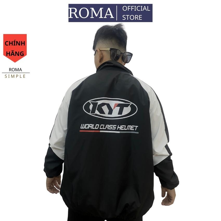 Áo khoác dù KYT nam nữ cổ đứng form rộng chất vải gió cao cấp _ ROMA  AK 69