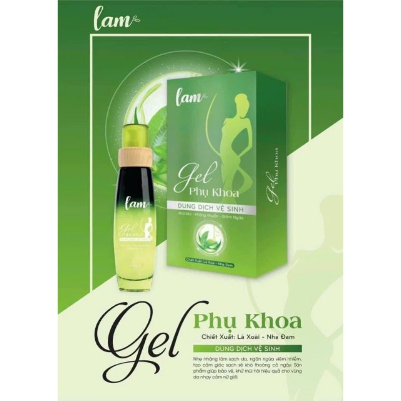 Dung dịch vệ sinh Lam chiết xuất từ lá xoài và nha đam_Giúp vk luôn sạch, thơm và hồng hào se khjttt