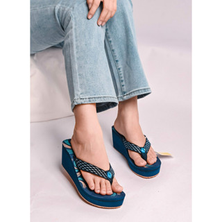 Dép quai kẹp xốp  nữ đế 7cm
