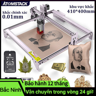 máy khắc laser mini ATOMSTACK A5 PRO 40W,Ultra-fine Offline Engraving Machine for Wood Metal EU máy khắc laser mini