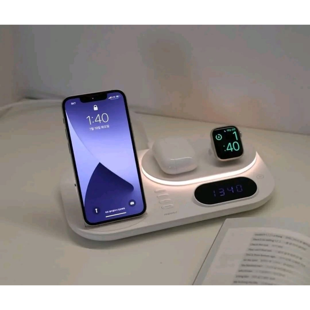 Đế sạc nhanh không dây Mooas 4in1 MC-W17