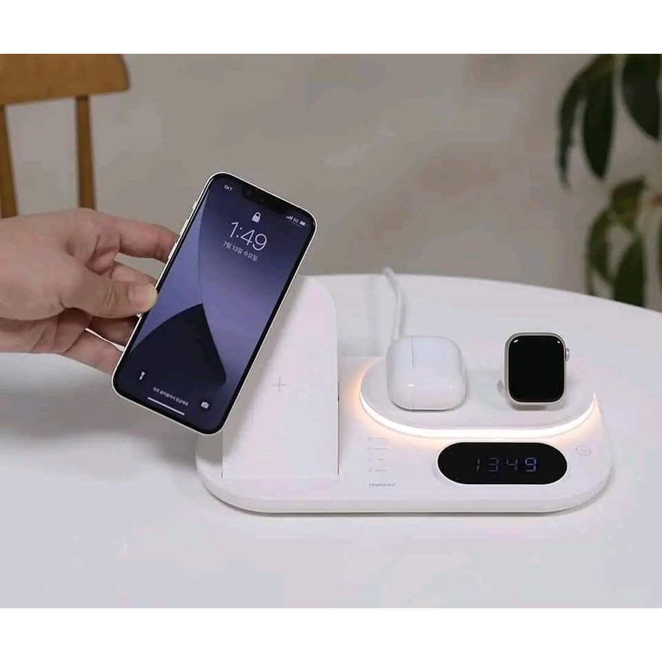 Đế sạc nhanh không dây Mooas 4in1 MC-W17