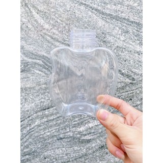 Chai Nhựa nguyên sinh hình quả táo 330ml