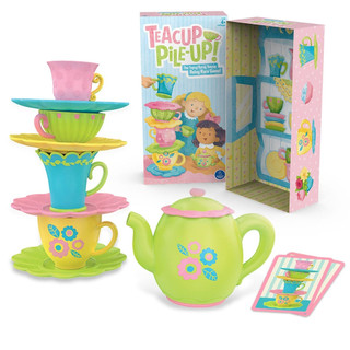  Trò chơi chuyển đổi tách trà! - Teacup Pile-Up! Relay Game - Learning Resources