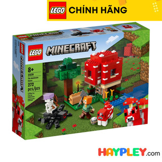 Lego minecraft 21179 nhà nấm khổng lồ