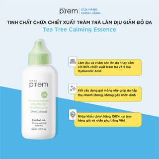 Tinh Chất Chiết Xuất Tràm Trà Make P:rem Comfort Me Tea Tree Calming Essence 80ml