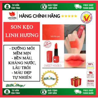 Son Kẹo Linh Hương, Son Kẹo thuần chay mềm mịn, lâu trôi