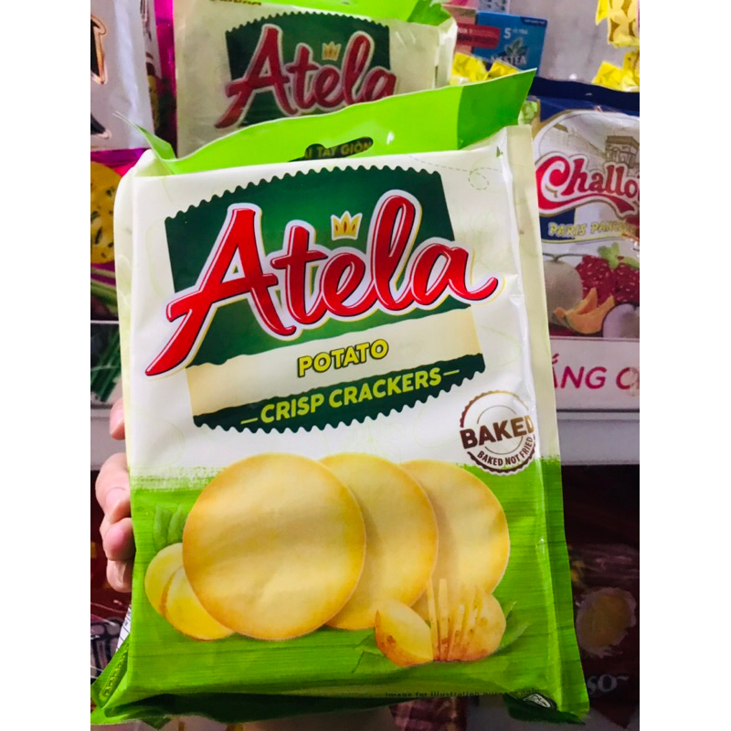 Bánh Khoai Tây Potato Crackers Túi 230g