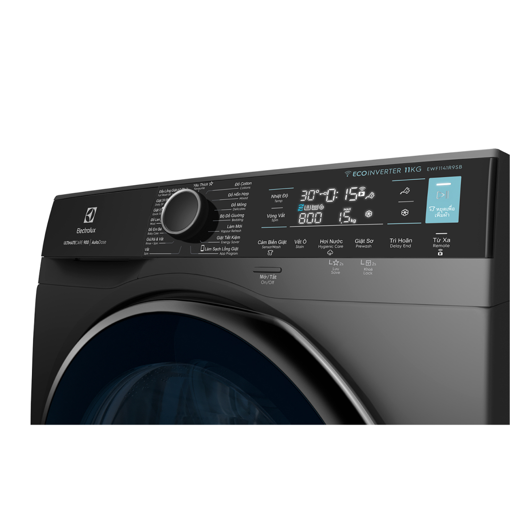Máy giặt Electrolux Inverter 11 kg EWF1141R9SB 2021