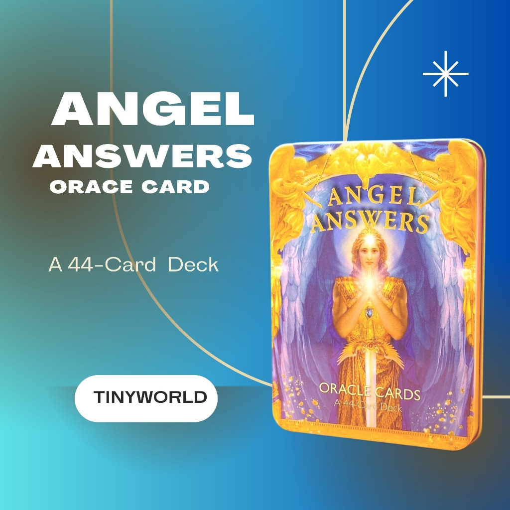 Bộ Angel Answers Oracle Hộp Sắt S6