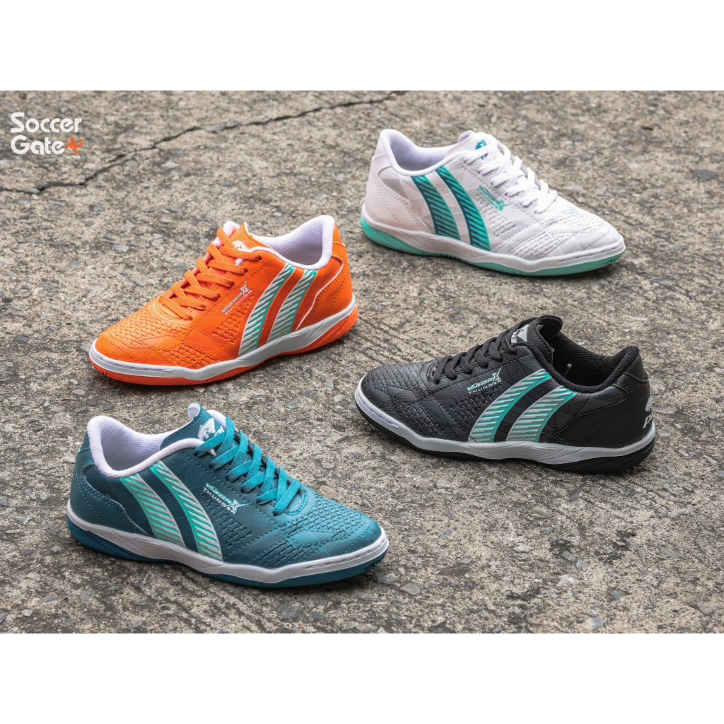 Giày đá bóng trẻ em Pan Thailand đế bằng sân Futsal