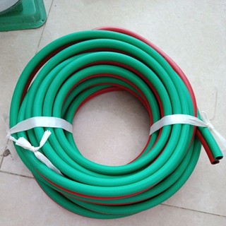 Dây hơi đôi dẫn khí oxy gas đường kính trong 8mm hàn cắt gió đá - Dây hơi đôi phi 8