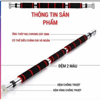 xà đơn gắn cửa