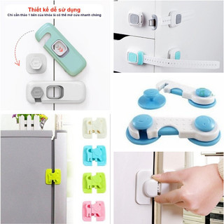[FREESHIP] KHÓA TỦ LẠNH, NGĂN TỦ AN TOÀN CHO BÉ NHIỀU MẪU
