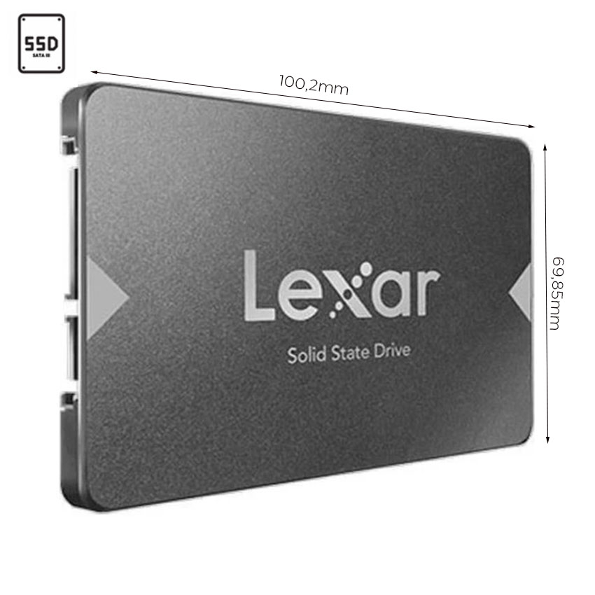 Ổ CỨNG SSD LEXAR NS100 256GB SATA3 2.5 INCH
