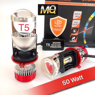 🎉 Đèn Pha Led Bi Cầu T2 - H4 Lắp Ô Tô Xe Máy 🧨