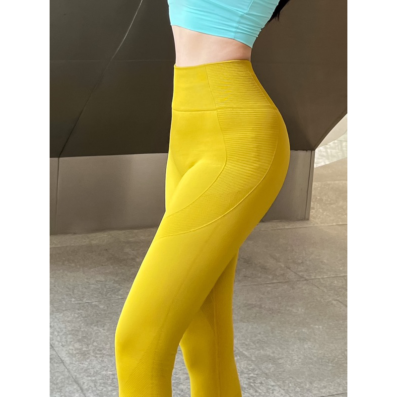 Quần dài tập gym yoga cạp cao QC