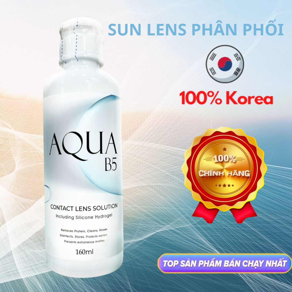 Dung dịch ngâm chuyên dụng cho lens -thương hiệu AQUA