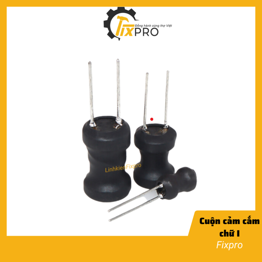 Cuộn cảm cắm 47uH 8x10mm 0810 chất lượng tốt - Fixpro