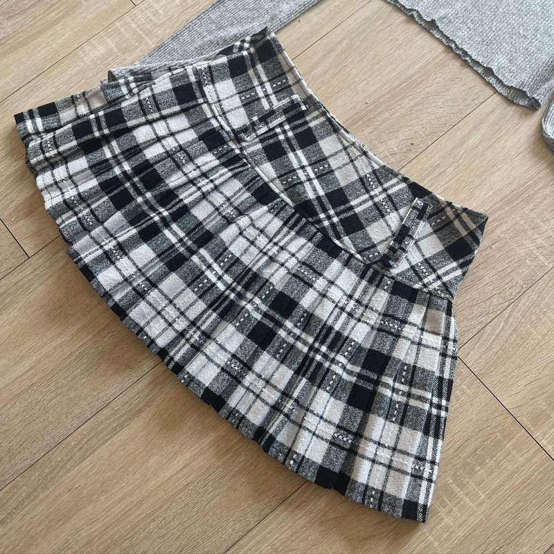 Áo Zara len dệt croptop