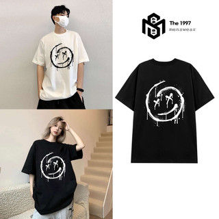 Áo thun nam nữ hình vẽ local brand Unisex form rộng, chất liệu thun 100% cotton the1997