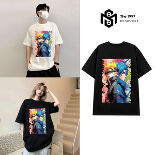 Áo thun nam nữ hình NARUTO local brand Unisex form rộng, chất liệu thun 100% cotton the1997
