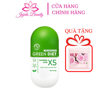 Thảo mộc giảm cân Green Diet Slimming Care X5 30 viên hỗ trợ giảm cân thải mỡ nhanh cấp tốc