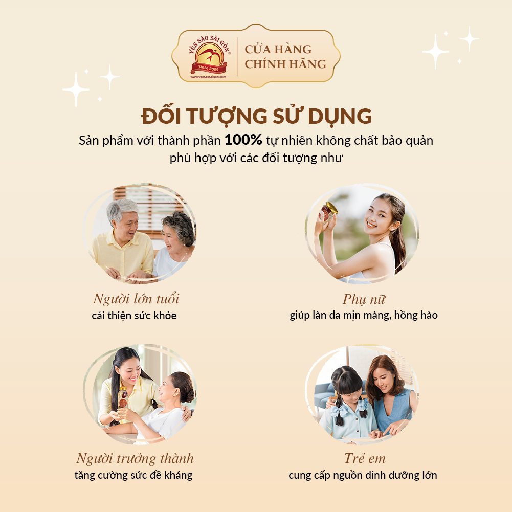 Yến Chưng Thập Cẩm Tươi Nguyên Chất Bổ Dưỡng, Yến Sào Sài Gòn Chưng Sẵn Hũ 120ml Thập Cẩm