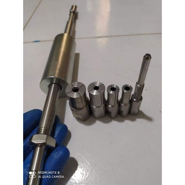 Cảo giật bạc đạn xe máy 6 đầu 100% Inox