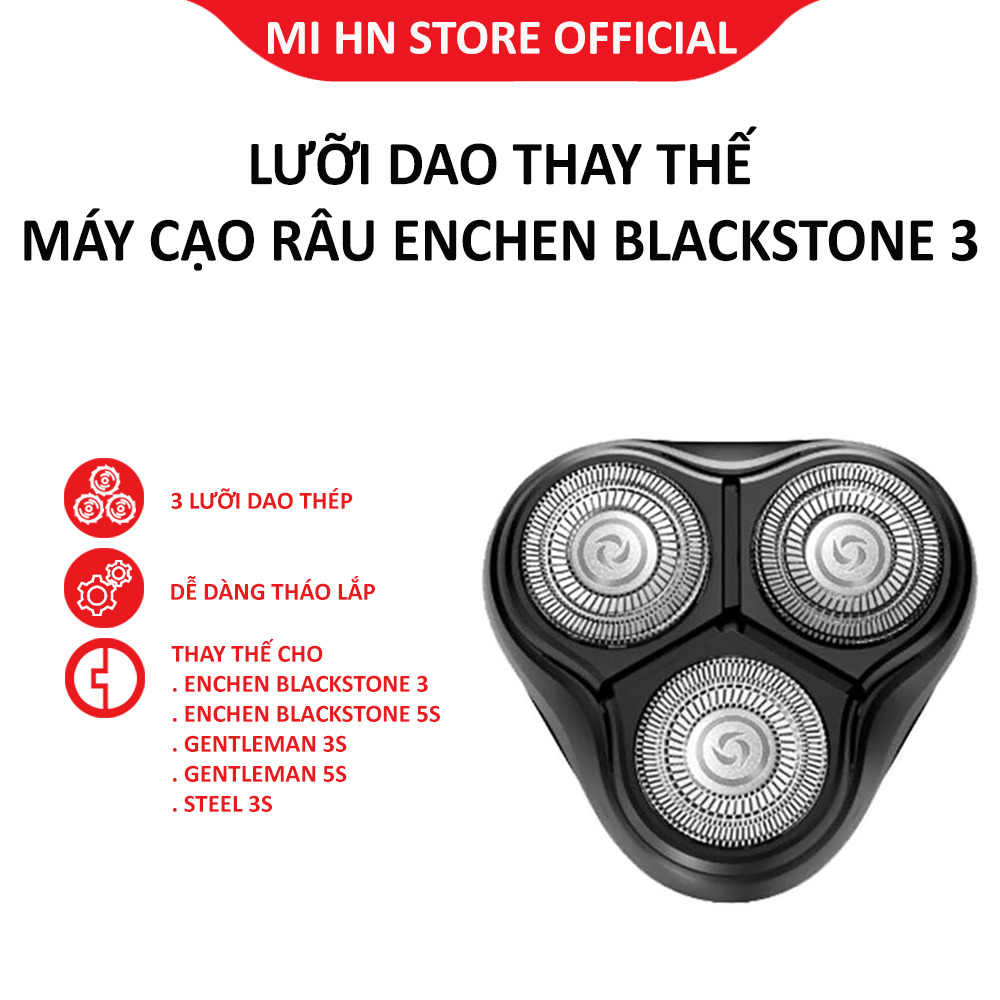 Lưỡi dao thay thế cho Cạo râu Enchen Blackstone 3 - Shop Mi HN Store Official