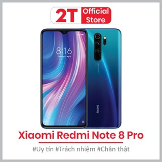 Điện thoại Xiaomi Redmi Note 8 Pro, RAM 6/64GB chip Helio G90T thiết kế cao cấp hai sim pin trâu giá rẻ