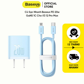 Củ sạc nhanh Baseus 20w GaN5 1c fast charger - hàng chính hãng
