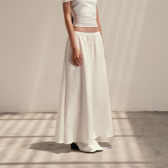 Soft Long Skirt - Chân váy dài form xoè nhẹ vải mềm - Newby Shop