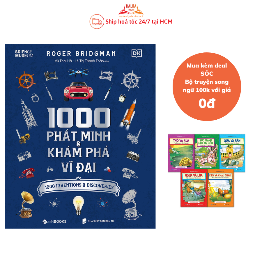 Sách - 1000 Phát Minh Và Khám Phá Vĩ Đại