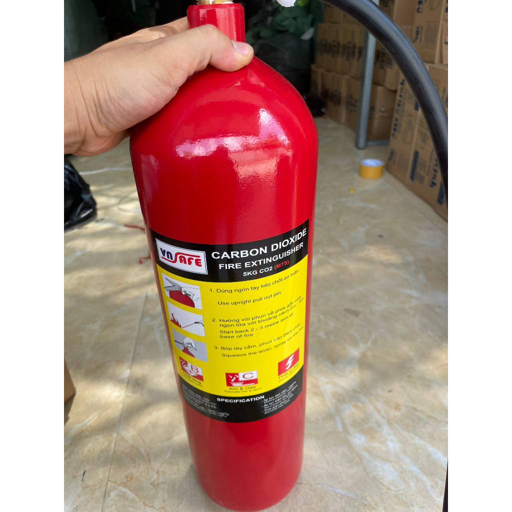 BÌNH CHỮA CHÁY CO2 3Kg-MT3  -